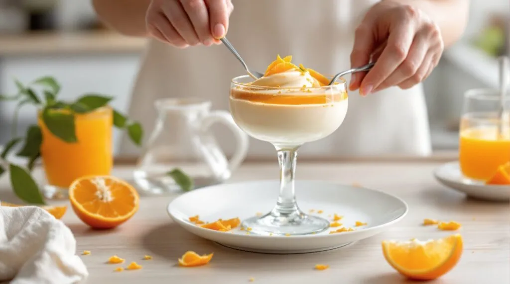 mousse à la clémentine sans gélatine