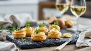 Choux fois gras : la recette facile pour réussir des petits choux apéritifs