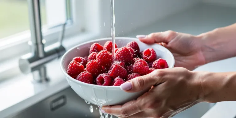 comment laver les framboises