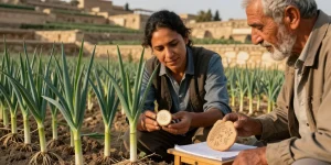 Origine du poireau : Le Proche-Orient est-il son berceau historique ?