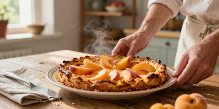 clafoutis pêche abricot