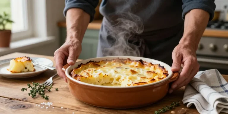 gratin dauphinois cuit au lait