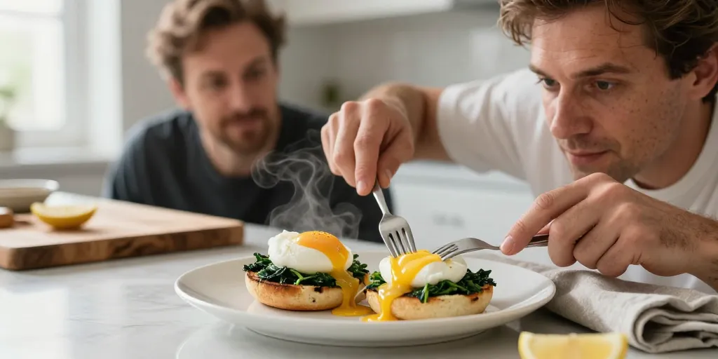 oeufs florentine epinards