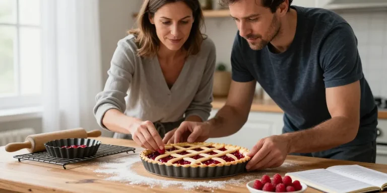 recette linzertorte framboise