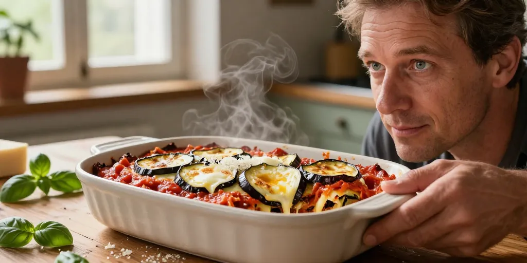 recette aubergine alla parmigiana