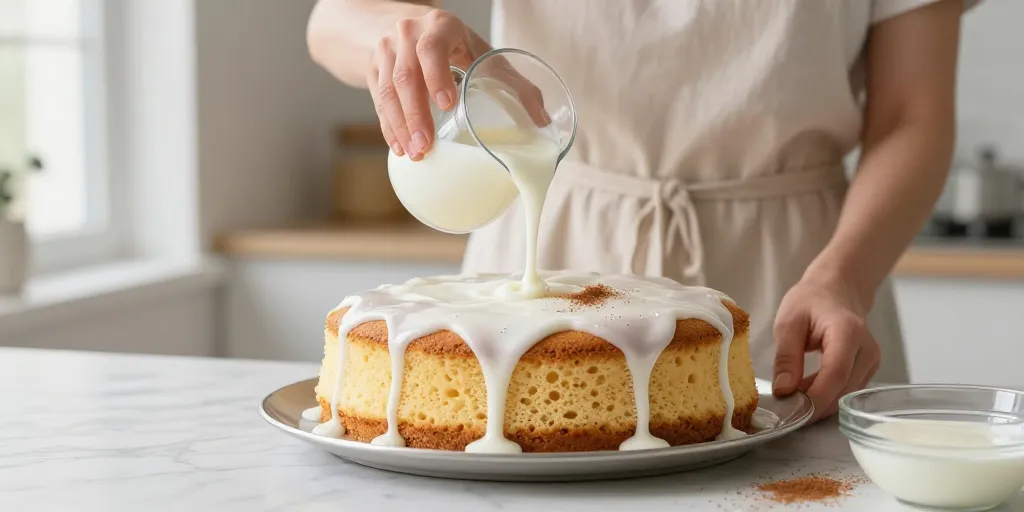 gâteau au 3 lait