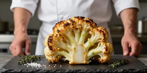 Chou fleur braisé au four : le secret pour une cuisson croquante