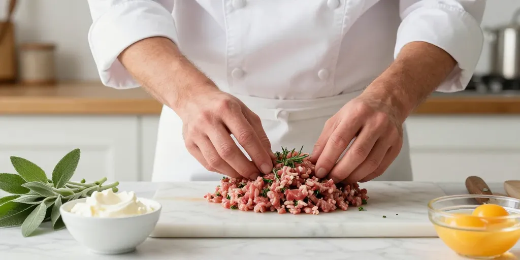 Farce de veau recettes : les secrets pour une texture parfaitement moelleuse
