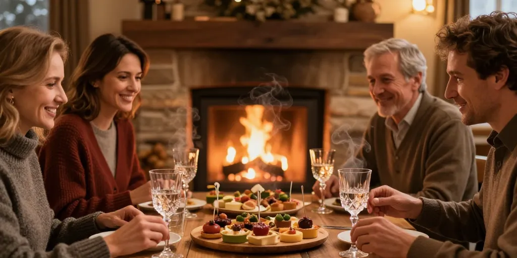 Idées apéro dînatoire hiver : les 10 recettes gourmandes pour vos invités