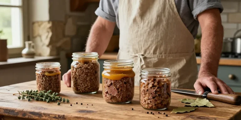 pate de biche en bocaux