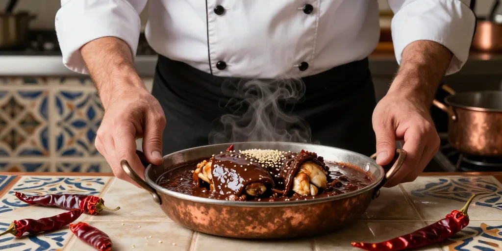 Poulet au chocolat Mexique : la recette traditionnelle pour le mole poblano